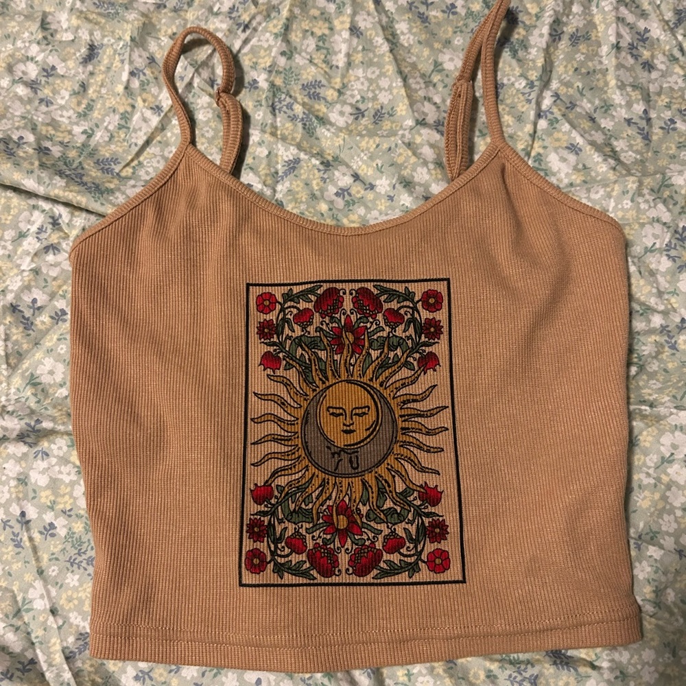 graphic tank top